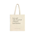 Cotton Canvas Tote Bag
