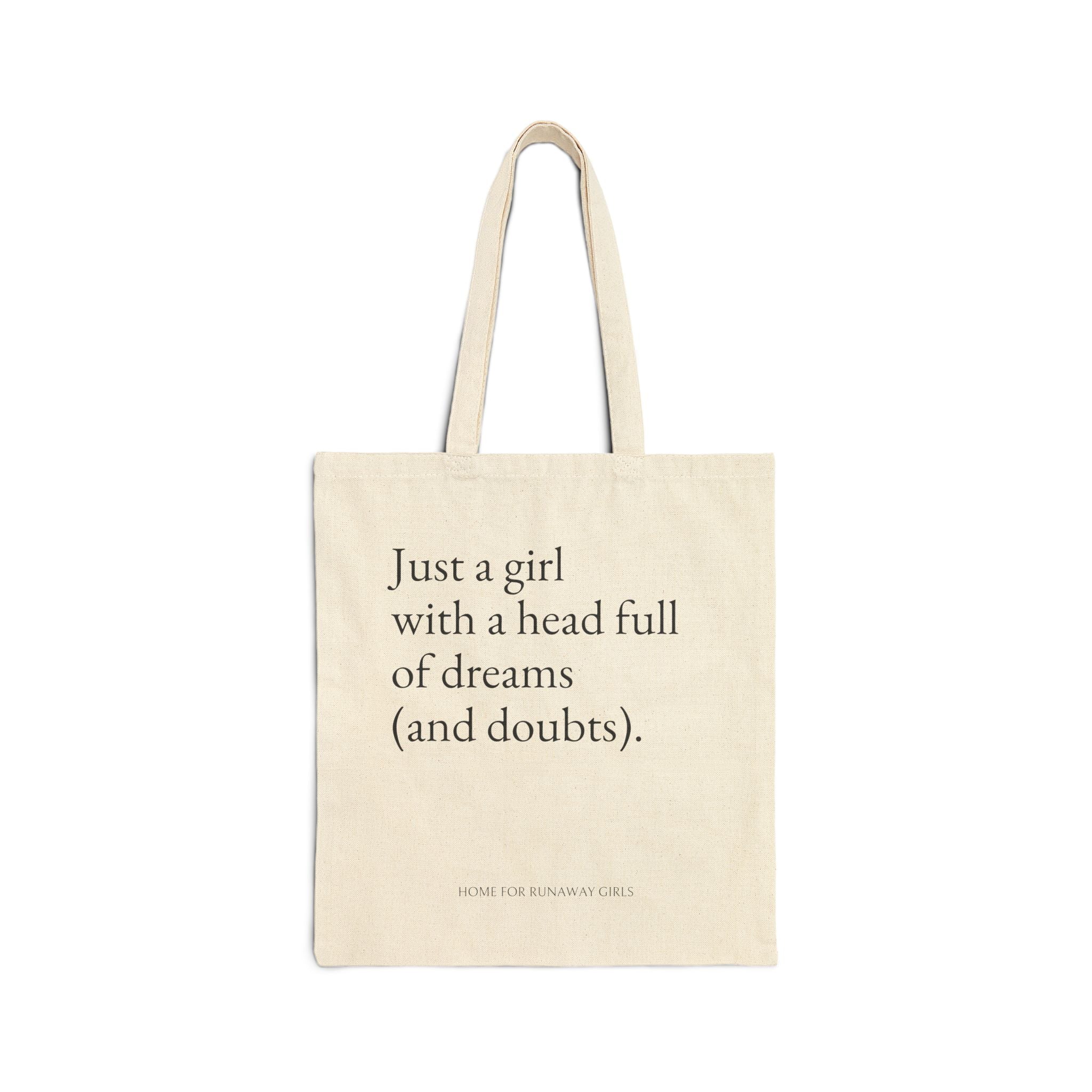 Cotton Canvas Tote Bag